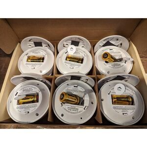 X-Sense Link XS01-WR Wireless Interlinked Smoke Alarm 6 Pack